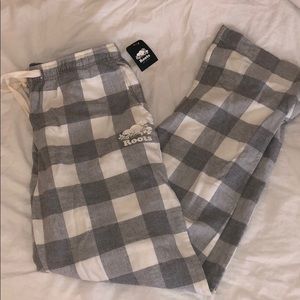 Roots lounging pants!
